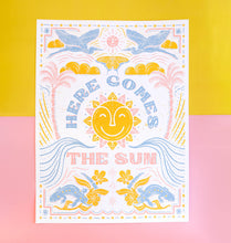 Load image into Gallery viewer, Here Comes The Sun 18x24 Poster