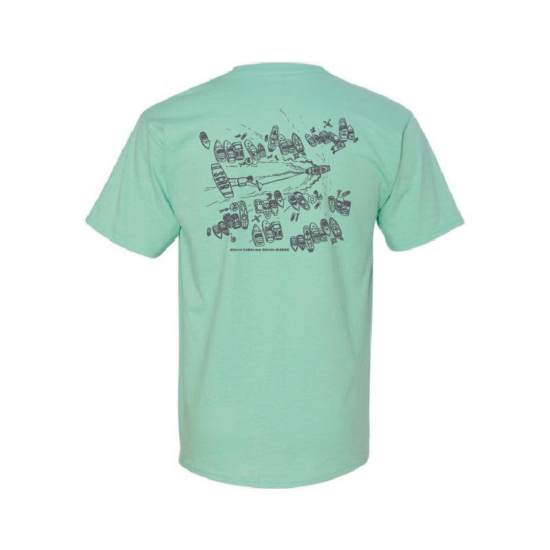 SCRR Floatilla Mint Green T-shirt